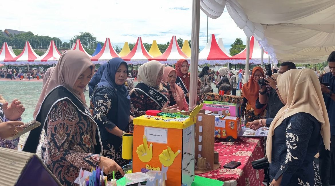 Gebyar PAUD dan Lomba Membatik Warnai HUT Rohul