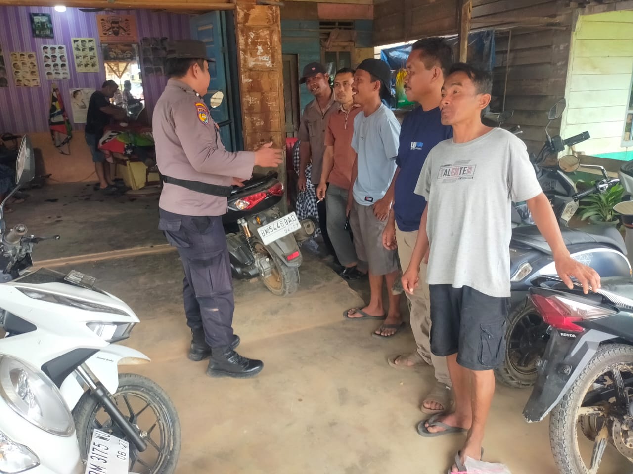 Polsek Bangko Pusako Gelar Cooling System untuk Pilkada Damai 2024, Ingatkan Masyarakat Tak Terprovokasi