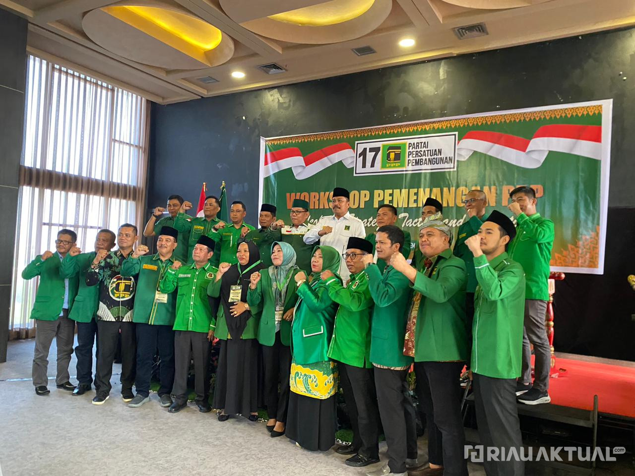 Kumpulkan Caleg se-Riau, DPW PPP Riau Gelar Workshop Pemenangan Pemilu