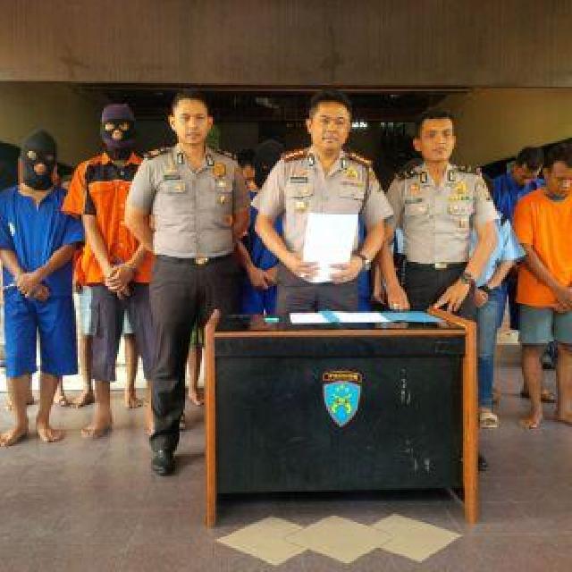 153 Kasus Kejahatan di Pekanbaru Terungkap Selama Agustus