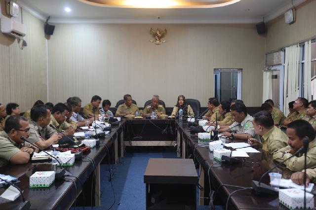 Pemulihan Lahan Gambut, Pemkab Meranti Laksanakan Rapat Restorasi