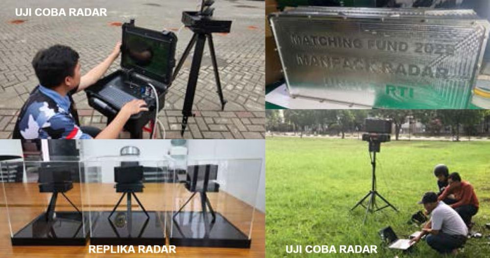 Radar Surveilans Inisiasi Dosen Teknik Unri Dilirik Mabes TNI