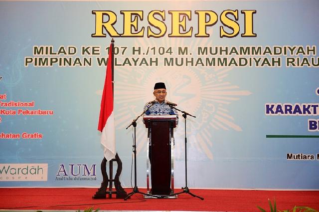 Gubri: Muhammadiyah dan NU Bersatu, Aman Riau