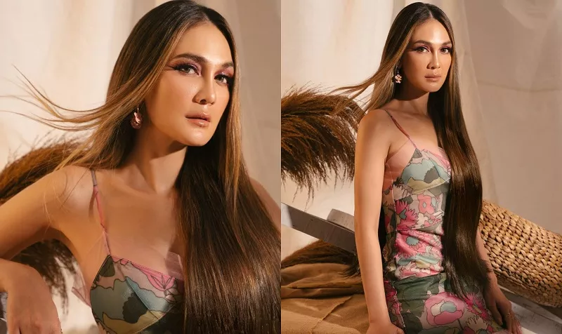 Duh, Cantiknya Luna Maya Pakai Gaun Transparan