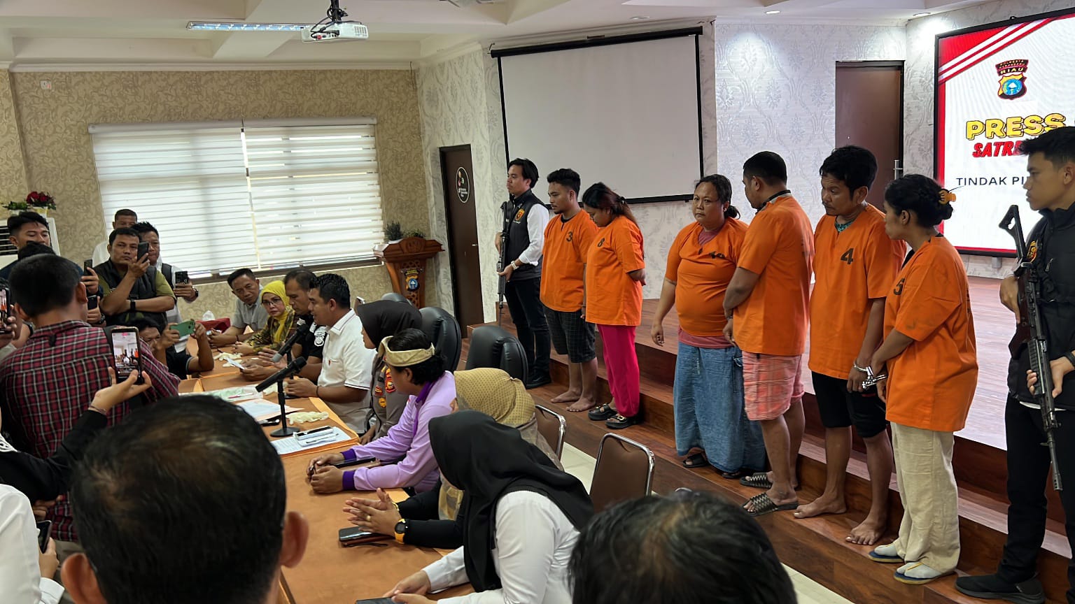 Polisi Gagalkan Transaksi Jual Beli Bayi di Pekanbaru, Enam Orang Ditangkap