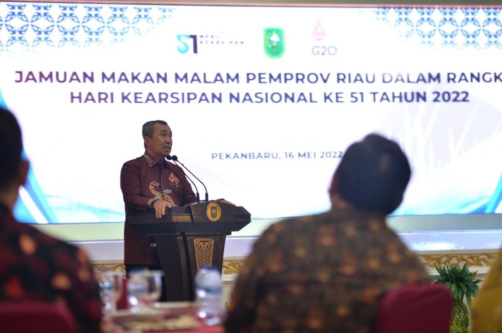 Jadi Tuan Rumah Hari Kearsipan Nasional, Ini Harapan Gubri