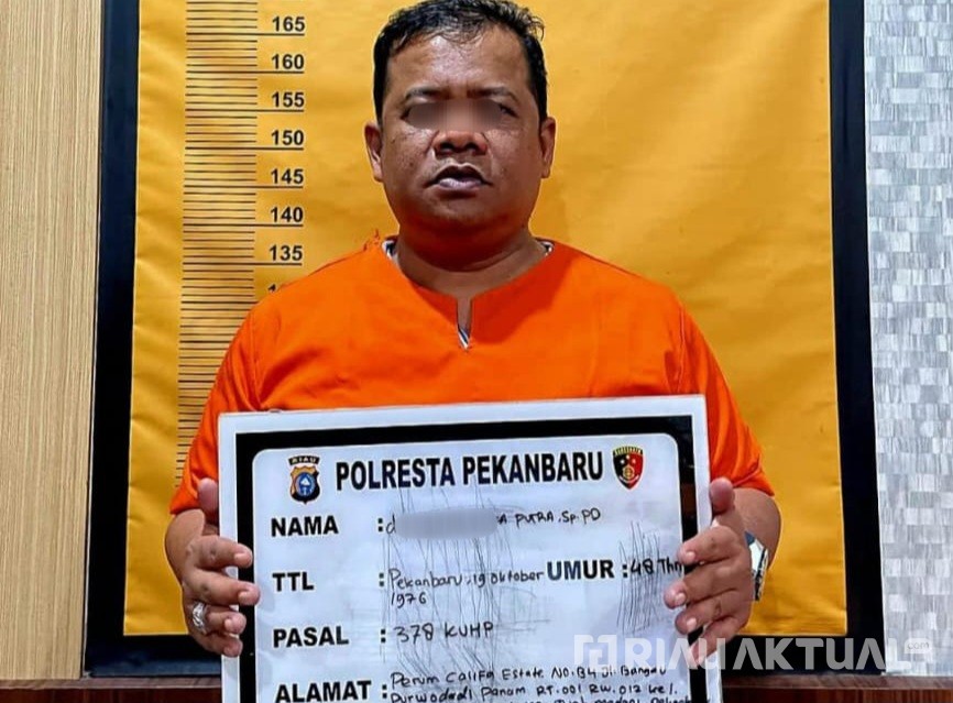 Polresta Pekanbaru Tahan Mantan Dirut RSD Madani Usai Diperiksa Seharian