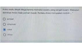 Namanya Masuk Ujian Sekolah, Anies-Mega Diisengin