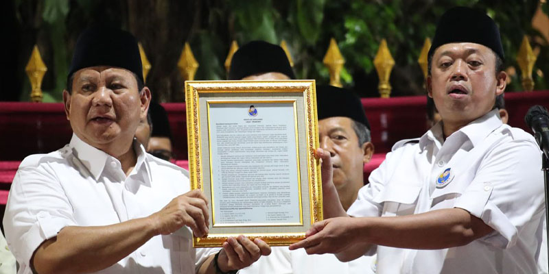 Prabowo Bukan Orang Asing bagi NU