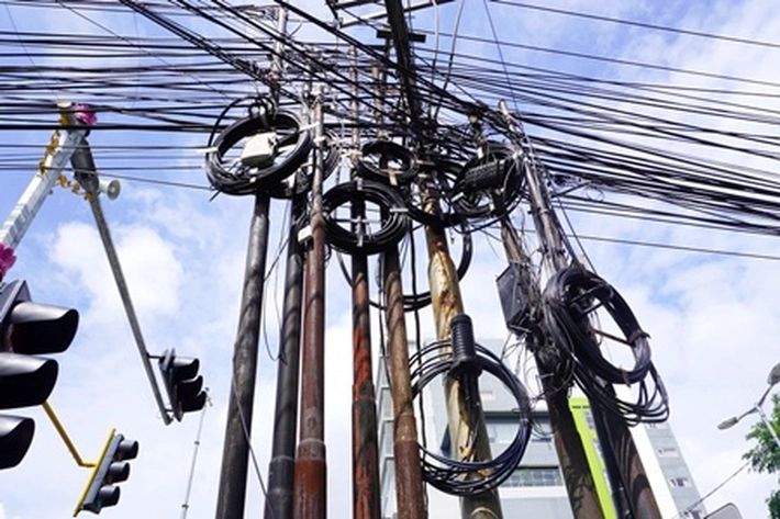 Apjetel Riau Dukung Wali Kota Tertibkan Kabel Fiber Optik Semrawut di Pekanbaru