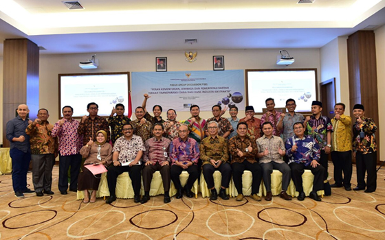 Sekda Inhil Ikuti FGD Transparansi DBH di Batam