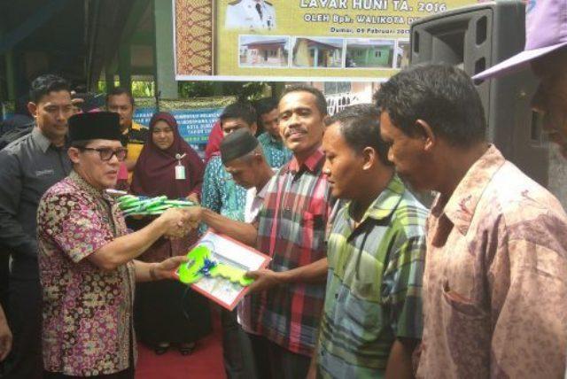 Wako Dumai Resmikan Pemakaian 25 Unit RSSLH