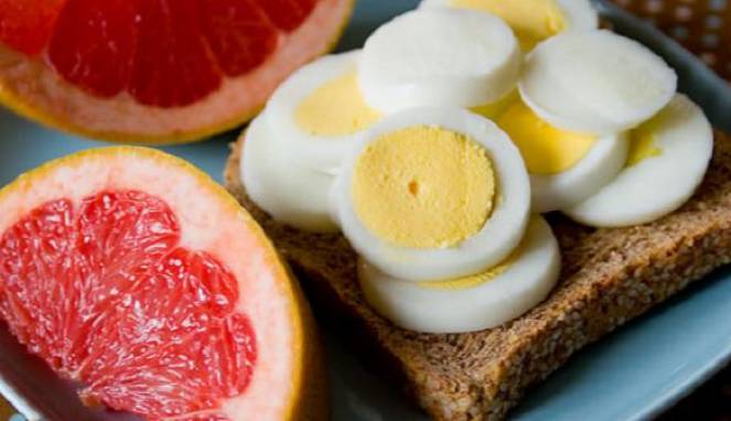 Diet Telur dan Grapefruit, Turun 10 Kilogram dalam 7 Hari