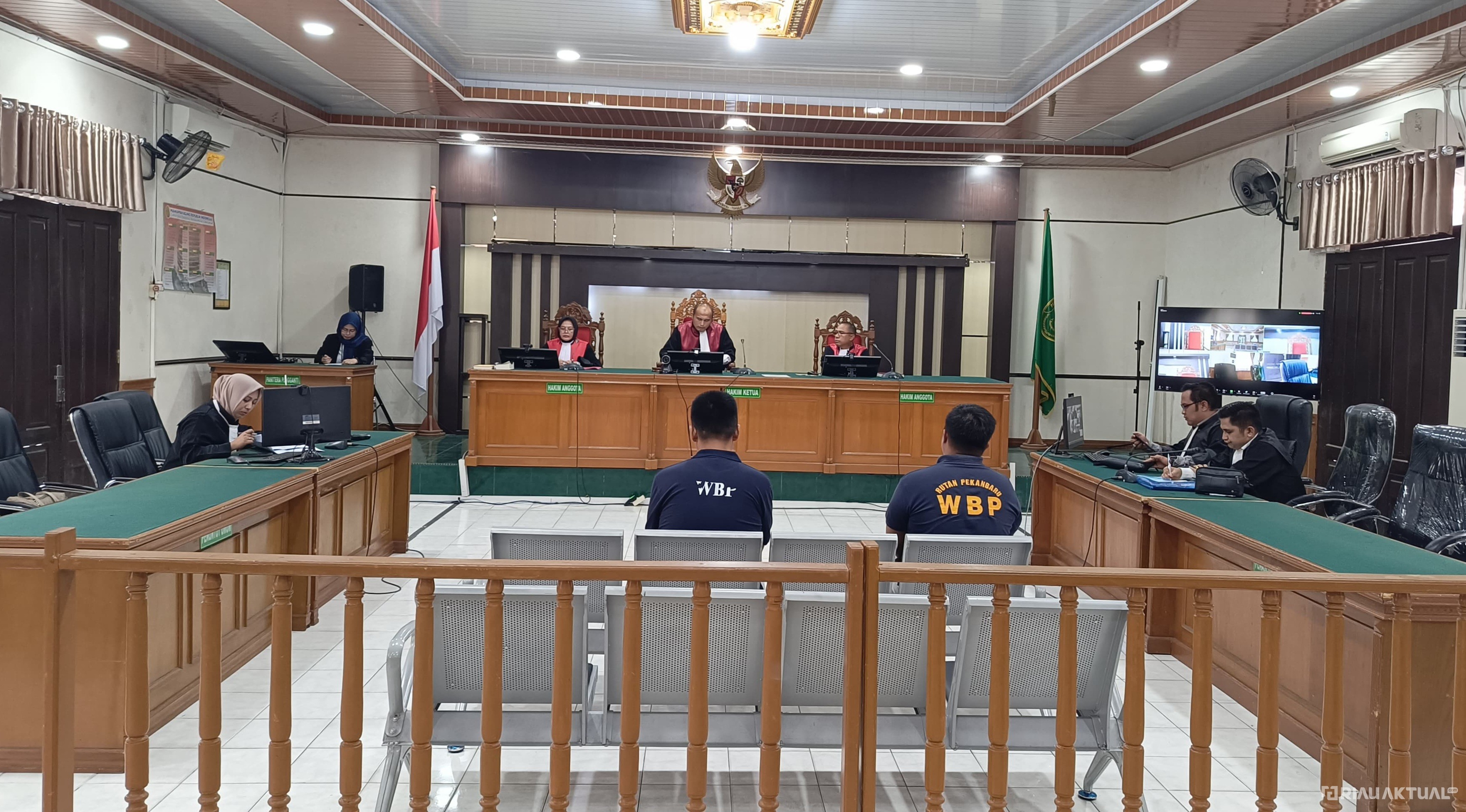 Korupsi Dana Hibah Rp723 Juta, Eks Ketua LAMR Pekanbaru Divonis 5 Tahun Penjara