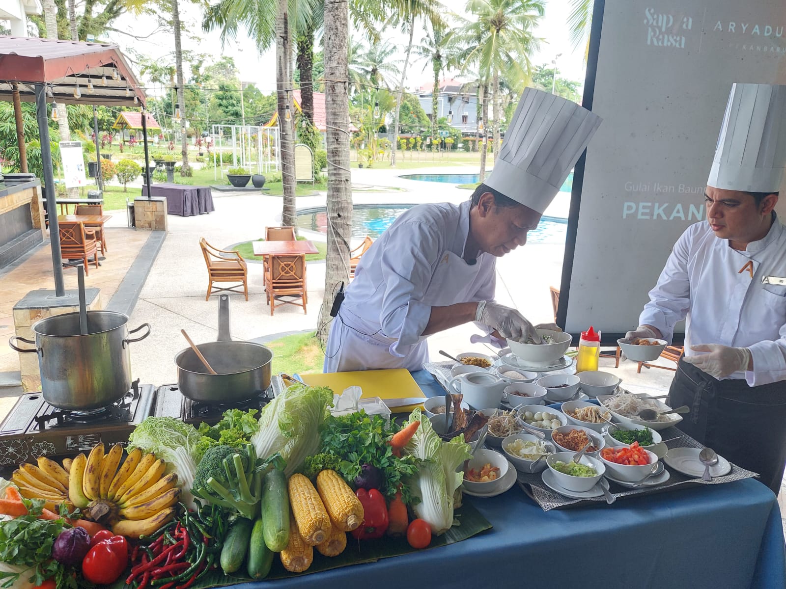 Aryaduta Hotel Kampanye Sap7a Rasa, Sajikan Soto Ikan Salai Khas Pekanbaru