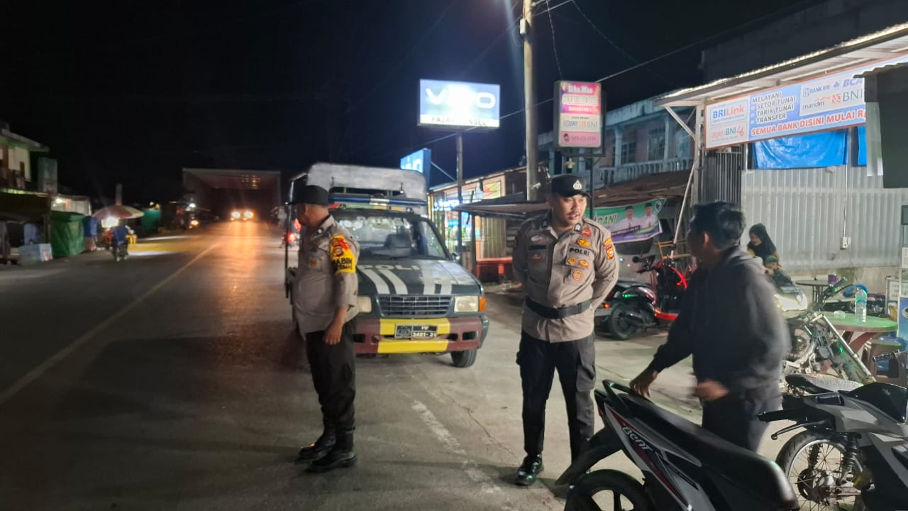 Polsek Kempas Tingkatkan Patroli Jelang Hari Pencoblosan Pilkada