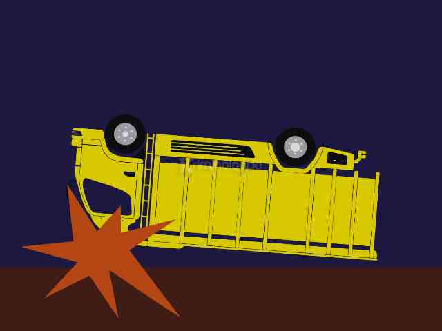 Hendak Lakukan Pengamanan Presiden Jokowi, Truk Brimob Terguling di Tanjakan