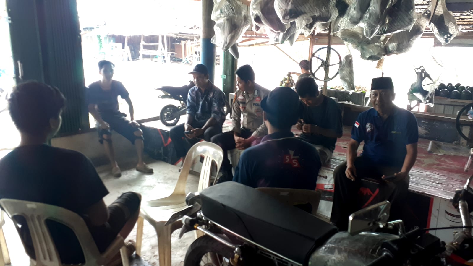 Cooling System, Polsek Reteh Imbau Pengusaha Bengkel Hindari Jual Beli Kendaraan Tanpa Surat