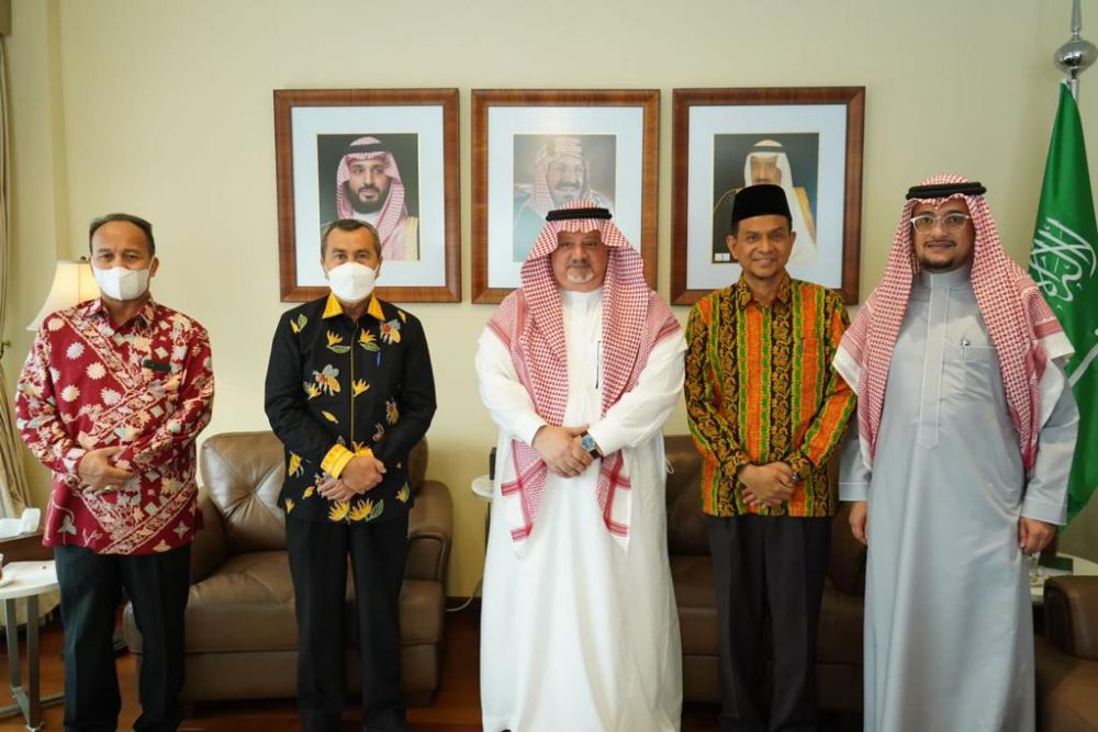 Ditemui Gubri, Dubes Arab Saudi Segera ke Riau