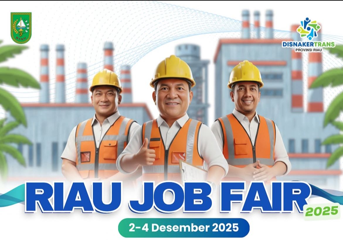 Digelar Tiga Hari, Ribuan Lowongan Kerja akan Dibuka Pada Riau Job Fair 2025