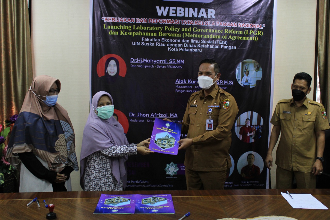 Jadi Narasumber di UIN Suska Riau, Kadis Akur Beberkan Kiat Tatakelola Ketahanan Pangan