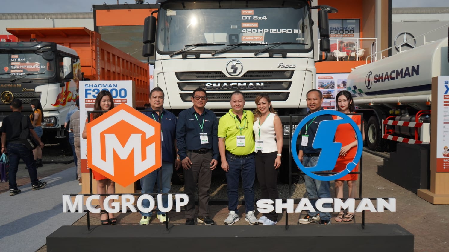 Hari Pertama Mining Indonesia 2025, MC Group Catat Penjualan Ratusan Truk Shacman