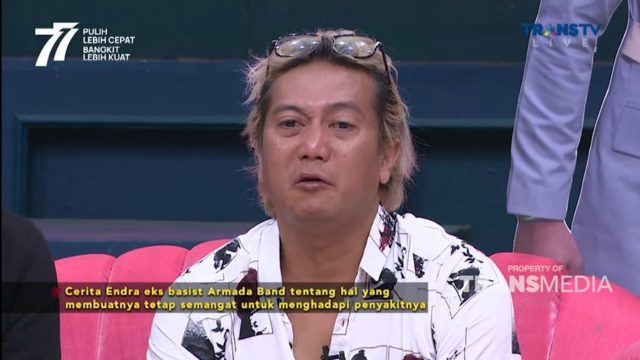 Cerita Endra Prayoga Mantan Bassis Armada, Vakum 12 Tahun usai Divonis Peluang Hidup di Bawah Lima Persen