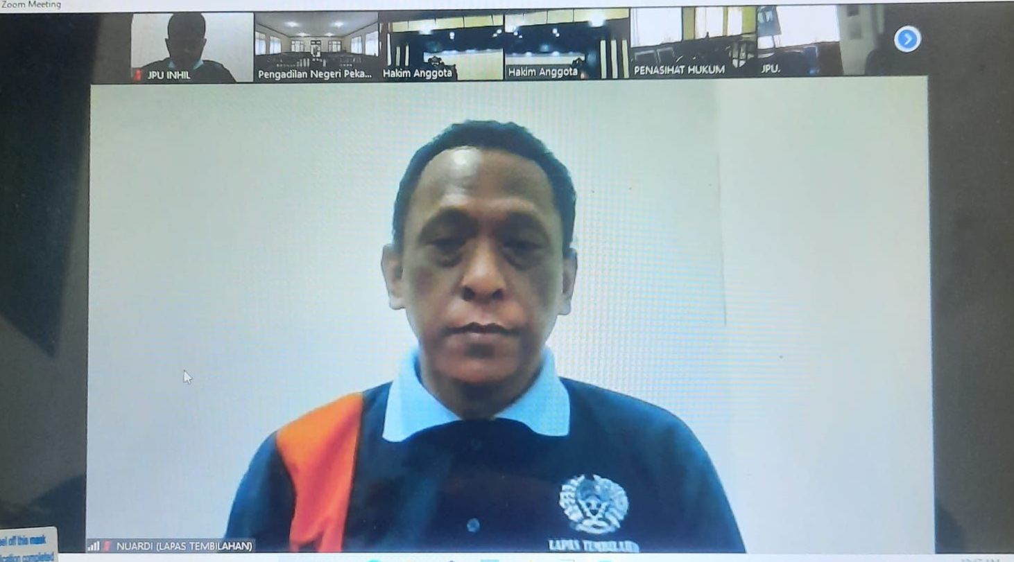 Mantan Ajudan Rusli Zainal Didakwa Rugikan Negara Rp861 Juta