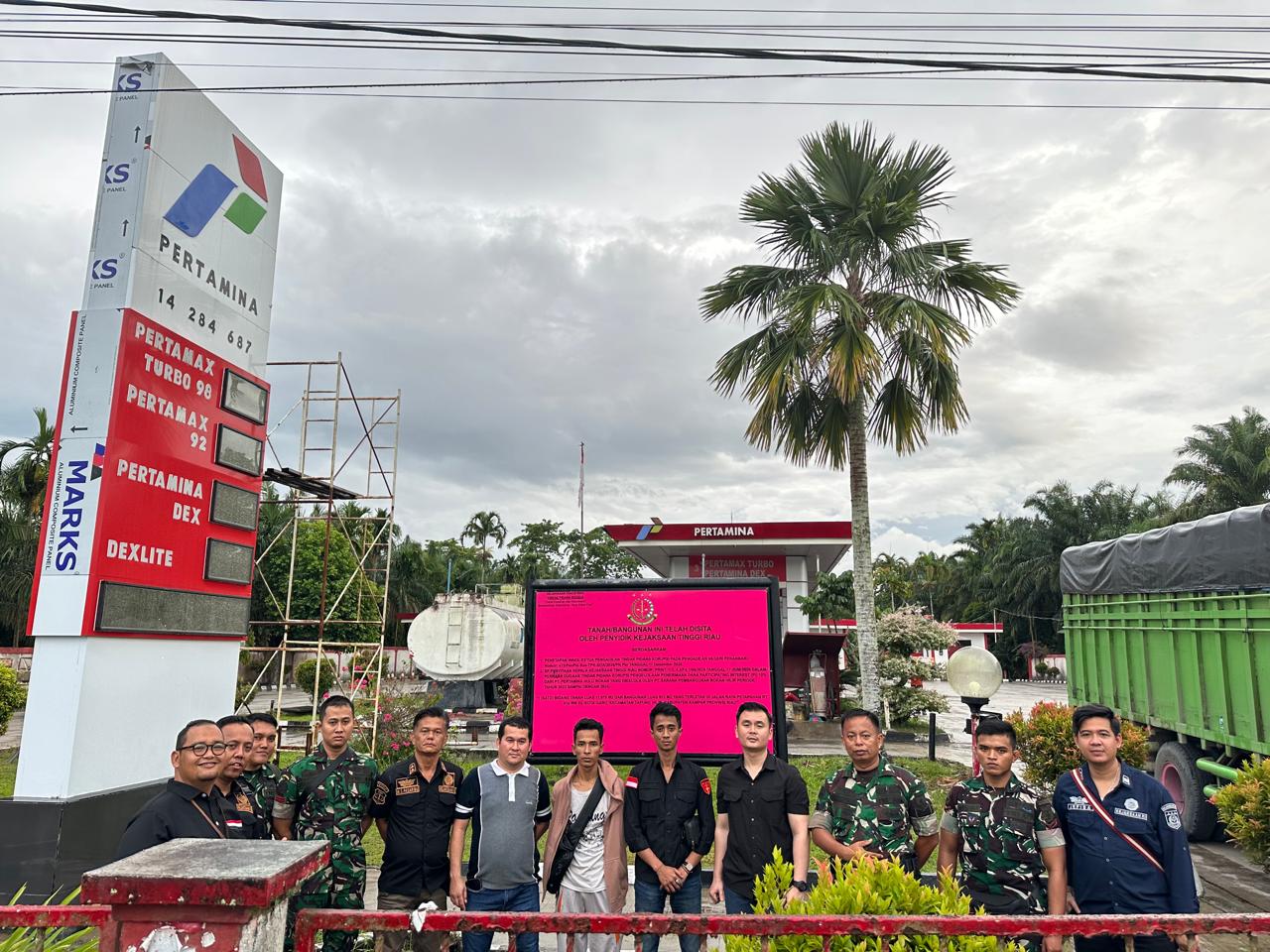 Kejati Riau Sita SPBU di Kampar Terkait Dugaan Korupsi PI 10% PT SPRH