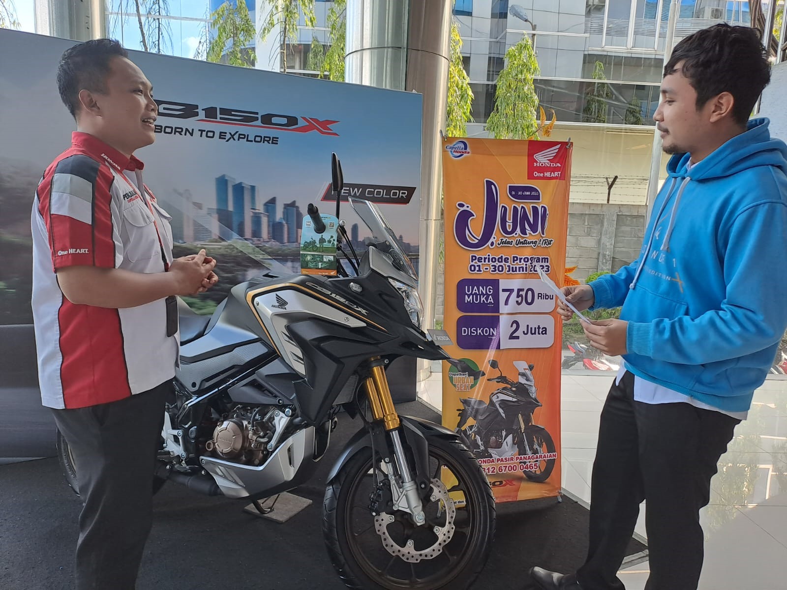 Program Bulan Juni, Nikmati Promo Melimpah Setiap Pembeli Motor Honda