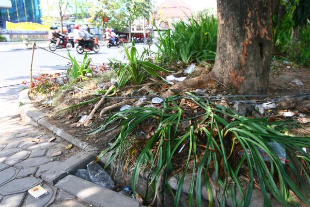 Banyak Taman Kota di Pekanbaru Rusak