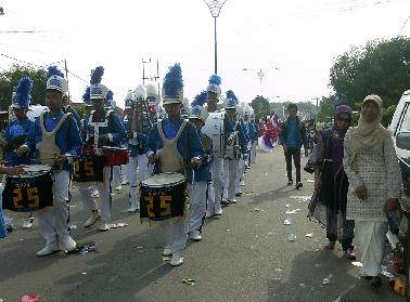 Prestasi Drumband SMPN 25 Harumkan Nama Kota Pekanbaru Pada MTQ Riau Ke-33