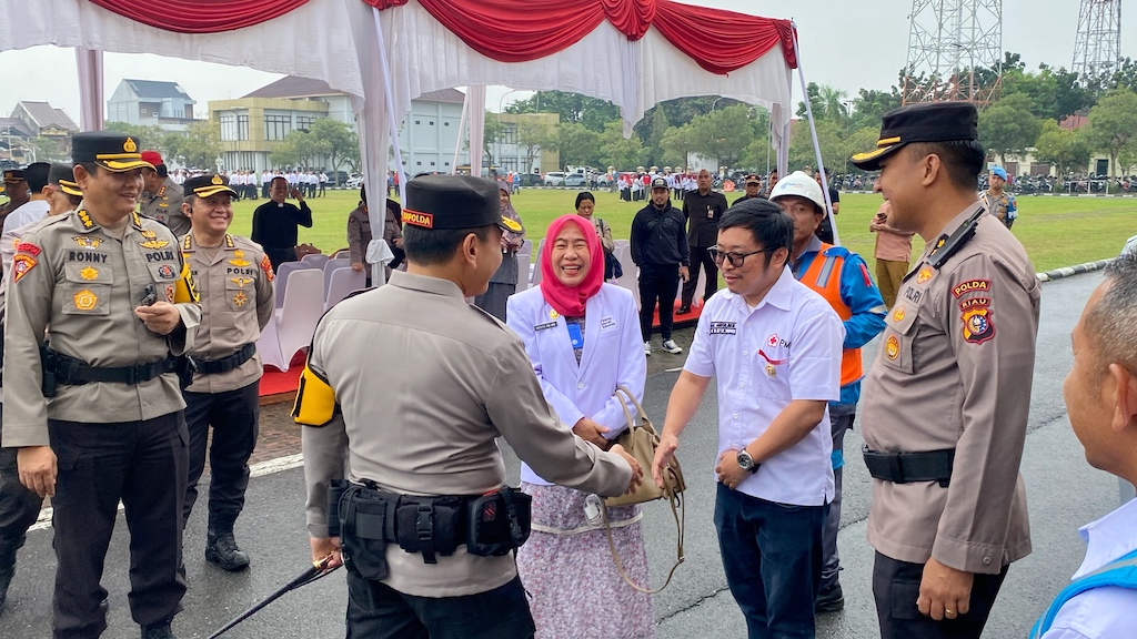 PMI Riau Siap Dukung Operasi Ketupat Lancang Kuning 2025 untuk Pengamanan Idulfitri