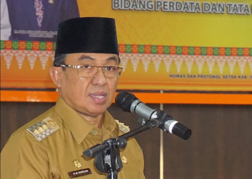 Bupati Inhil Tandatangani NPHD dan Nota Kesepakatan dengan Sejumlah Institusi Negara