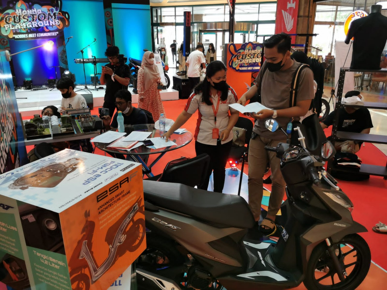 Capella Honda Sukses Gelar Event Honda Custom Playground
