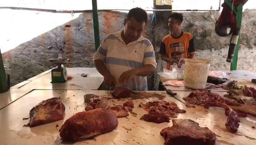 Harga Daging Sapi di Pekanbaru Stabil Meski Permintaan Turun Saat Idul Adha