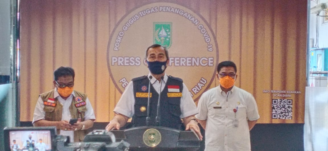Gubernur Riau Terbitkan Pergub Penerapan Disiplin Protokol Kesehatan