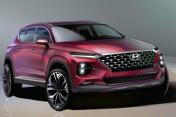 Hyundai Bocorkan Wujud Santa Fe Terbaru
