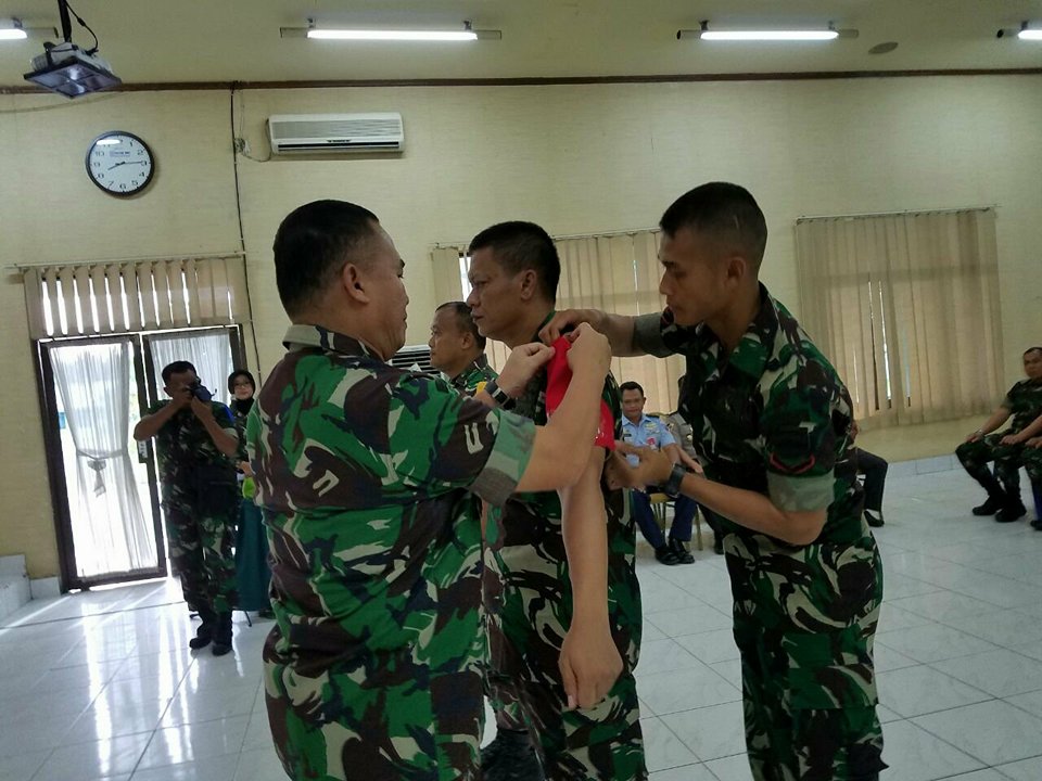 TNI AD Latihan Posko I Tanggulangi Karlahut