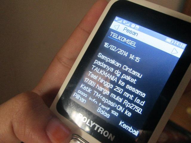 Pelanggan Keluhkan Telkomsel Kirim SMS 'Gak Penting'