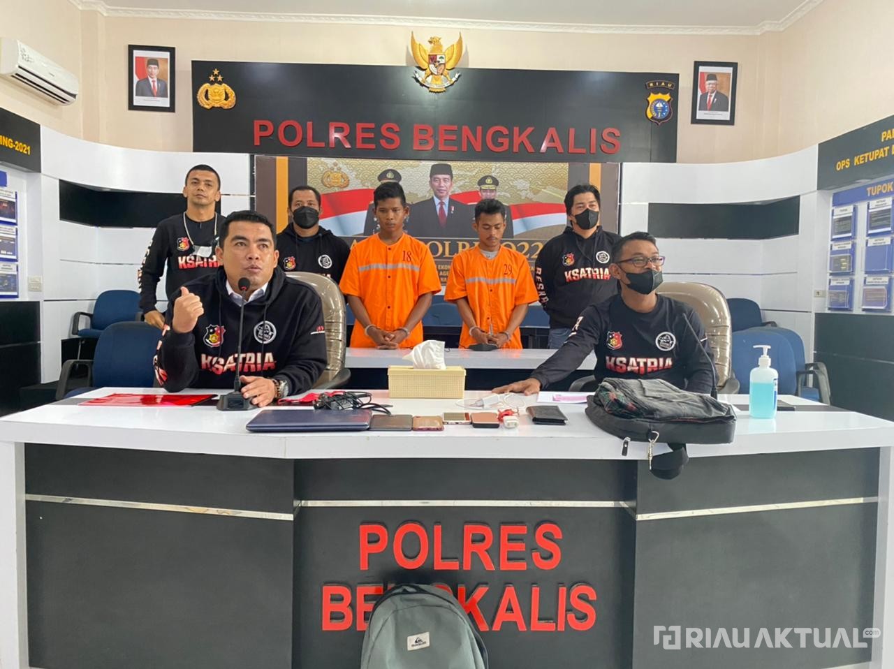 Pelaku Pembunuhan IRT di Bengkalis Diringkus, Dua dari Empat Tersangka Masih di Bawah Umur