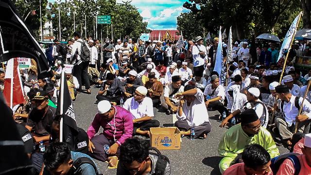 Aksi Super Damai di Pekanbaru Berjalan Aman