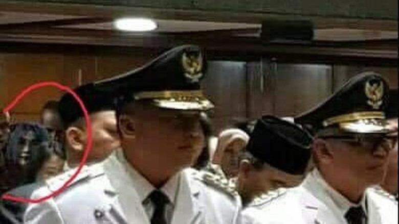 Sandi Tanggapi Heboh Foto 'Hantu Wanita' Saat Pelantikan Wali Kota