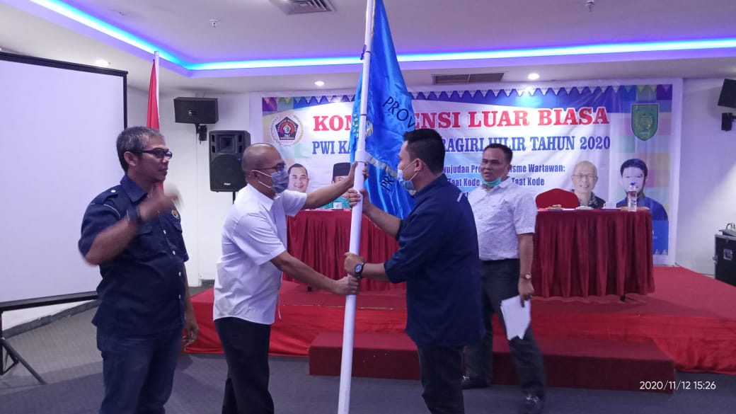Ardiansyah Julor Pimpin PWI Kabupaten Inhil Priode 2020-2023