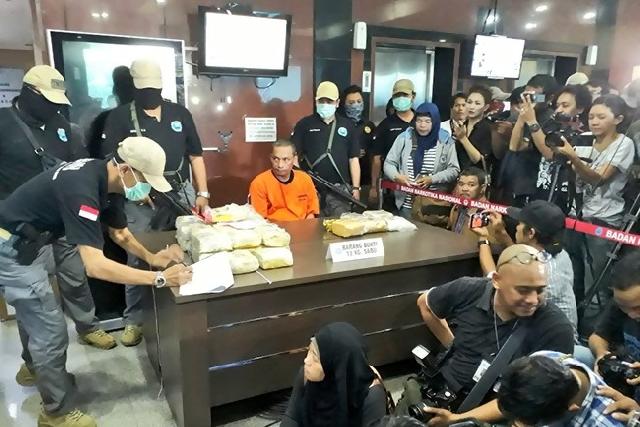 Mantap ! BNN gagalkan penyelundupan 32 kg sabu dari Malaysia