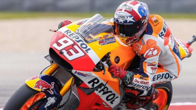 Marquez Rebut Posisi Terdepan di MotoGP Amerika