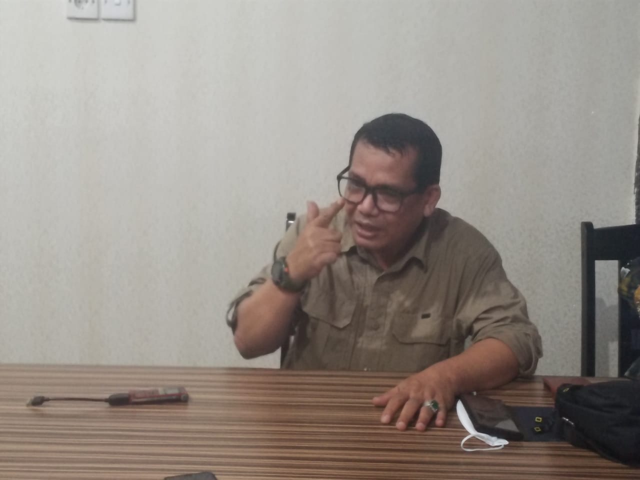 Usai Ditetapkan Sebagai Tersangka, Polda Riau Periksa Dekan UNRI Syafri Harto