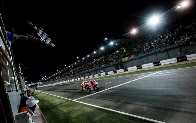 Dovizioso Komentari Aksi Nekat Marquez di MotoGP 2018 Qatar