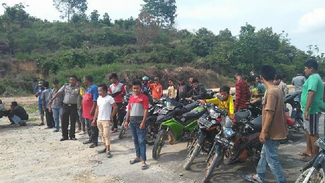 Duhh..!! Perkantoran Pemko Pekanbaru di Tenayan jadi lokasi  Balapan Liar