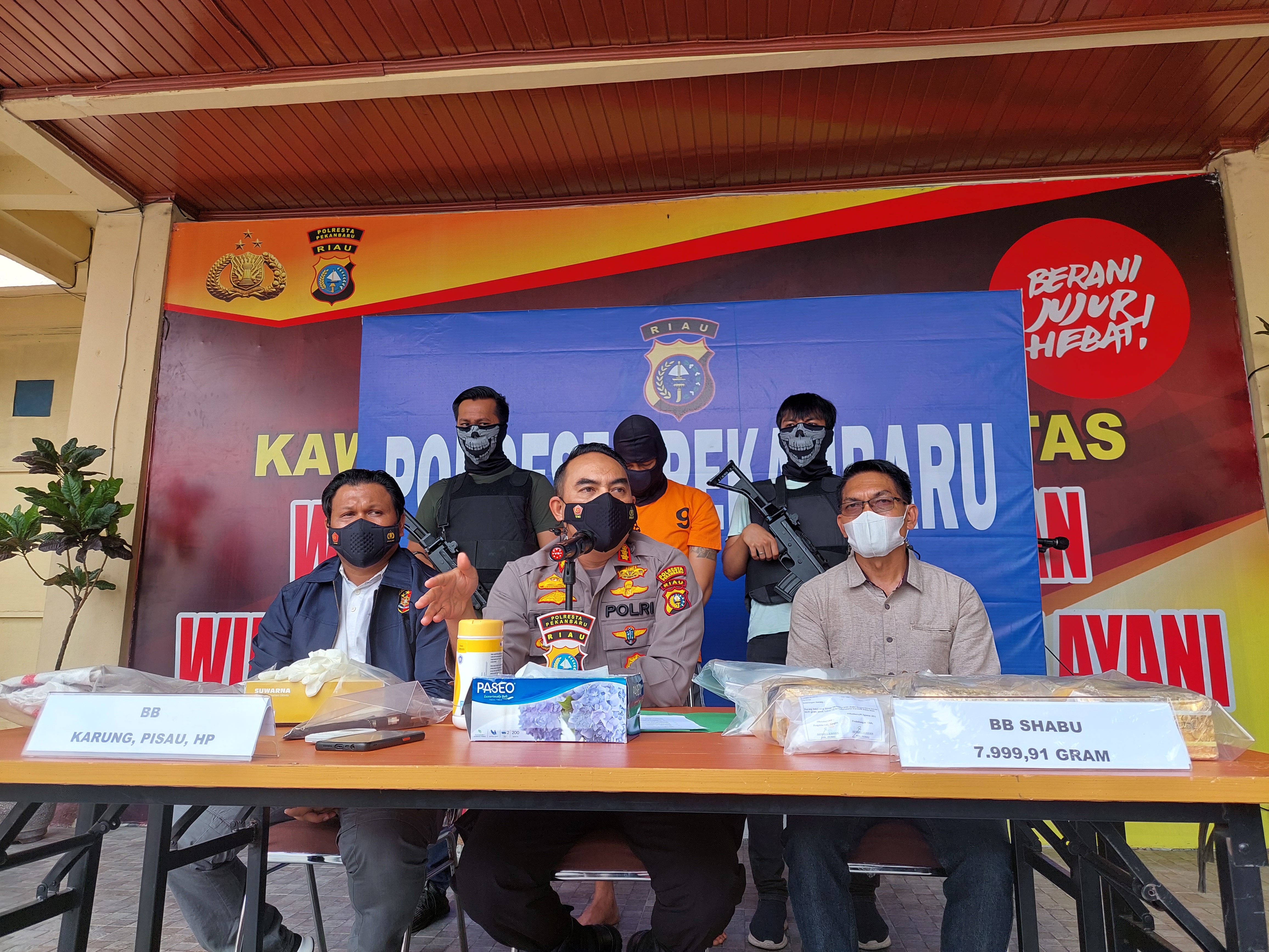 Jemput Lalu Simpan Dirumah, Kurir Sabu Ditangkap Saat Transaksi yang Keempat